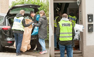 Die Kripo-Ermittler der Polizei erschienen in Schildesche, Hillegossen und Sennestadt und stellten Bargeld, Schmuck und Bestecke sicher. - Fotos: Christian Mathiesen