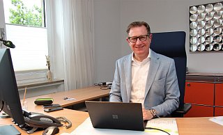 Niklas Cruse, Interims-Geschäftsführer des Klinikums Lippe. - Dirk Baldus