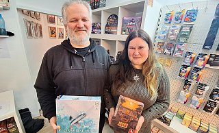 Benjamin Linkert und seine Frau Heike Linkert-Waidele freuen sich über die Entwicklung ihres Geschäftes. - Peter Heidbrink