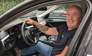 Ingo Vögeding aus dem Kreis Gütersloh war mehr als 30 Jahre als Taxifahrer tätig. Nun widmet er sich allerdings einer anderen Tätigkeit. - Anja Hanneforth