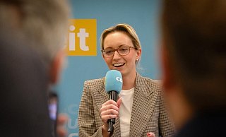 Christiana Bauer ist die neue Oberbürgermeisterin von Bielefeld. - Andreas Zobe Christiana Bauer ist die neue Oberbürgermeisterin von Bielefeld. - Andreas Zobe