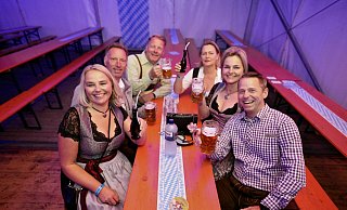 In Heepen wird mittlerweile immer im September Oktoberfest gefeiert. - Peter Unger
