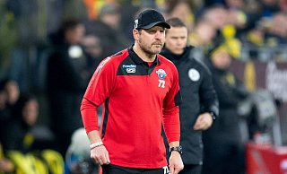 Motivator Steffen Baumgart will mit seiner Elf nach dem Sieg in Bremen nun zu Hause nachlegen. - Noah Wedel