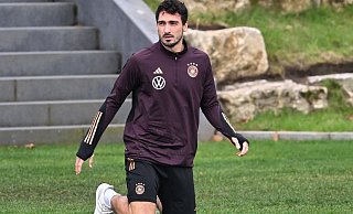 Mats Hummels konnte nicht am Teamtraining der Nationalmannschaft teilnehmen. - Arne Dedert/dpa