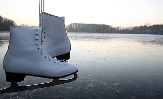 Das DLRG warnt: Die Eisflächen sind aktuell noch zu dünn, um sie zu betreten. - Patrick Menzel
