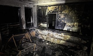 Der Brandort im Inneren konnte von der Feuerwehr schnell lokalisiert und gelöscht werden. - FFW Höxter