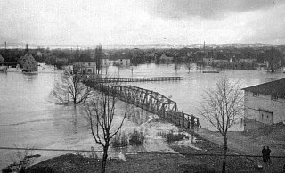 Vor 75 Jahren gab es in Löhne ein Jahrhunderthochwasser. - Frank-Michael Kiel-Steinkamp