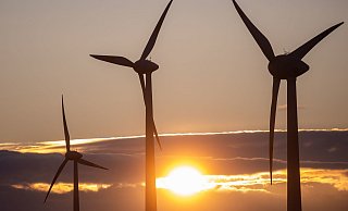 In NRW könnte schon durch Sonne und Wind eine stabile Stromversorgung erreicht werden, behaupten die Grünen. - picture alliance