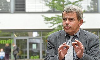 Volker Richter ist Bürgermeisterkandidat der SPD in Gütersloh bei der Kommunalwahl am 13. September. - Jens Dünhölter