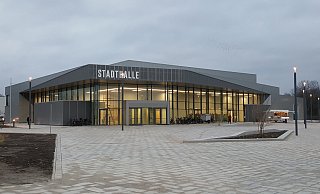 Die neue Stadthalle in Rheda-Wiedenbrück.  - Flora