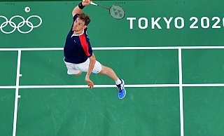 Marvin Seidel bei den Olympischen Spielen in Tokio in Aktion. - Guo Chen/XinHua/dpa