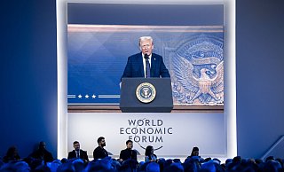 US-Präsident Donald Trump sieht in niedrigeren Ölpreisen einen Weg, den russischen Angriffskrieg gegen die Ukraine zu beenden. (Archivbild) - Laurent Gillieron/KEYSTONE/dpa
