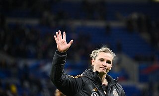 Alexandra Popp nimmt Abschied vom deutschen Fußball-Nationalteam. - Sebastian Gollnow/dpa