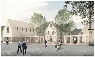 So soll das Archäologische Fenster einmal aussehen. - PEP Architekten