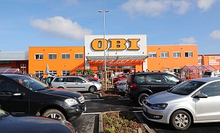 Der neue Obi-Baumarkt erfreute sich am ersten Tag regen Zuspruchs. - Frank-Michael Kiel-Steinkamp