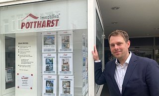Derk Pottharst hat das Immobilienunternehmen von seinem Vater übernommen. - Jobst Lüdeking