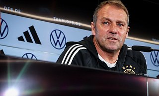 Bundestrainer Hansi Flick wird den Länderspiel-Kader am 2. Juni bekanntgeben. - Christian Charisius/dpa