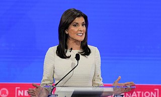 Nikki Haley legte zuletzt in den Umfragen kontinuierlich zu. - Gerald Herbert/AP