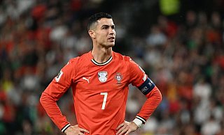 Cristiano Ronaldo scheiterte vom Elfmeterpunkt. - Zed Jameson/PA Wire/dpa