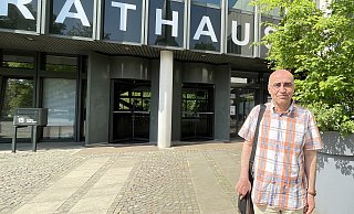 Aram Hame kam 2017 aus Syrien nach Bünde. - Natalie Gottwald