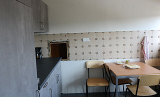 Küche, Zimmer, Bad: Der Treffpunkt Schweicheln ist fürs Wohnen umgerüstetworden. - Phyllis Frieling