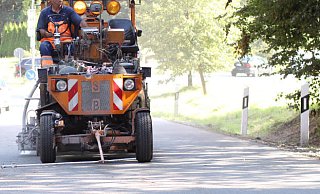 Baumaßnahme: Obwohl der erste Bauabschnitt fast geschafft ist, sprengt der Umbau von der Knick- zur Bundesstraße so manche Größenordnung. - Felix Eisele