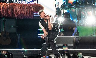 Hinter der Comic-Band Gorillaz verbergen sich der Blur-Sänger Damon Albarn und andere Künstler. (Archivbild) - Amy Harris/Invision/AP/dpa
