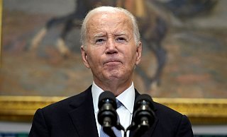 Für seine Entscheidung, sich aus dem US-Präsidentschaftsrennen zurückzuziehen, erntet Biden Respekt. (Archivbild) - Susan Walsh/AP/dpa