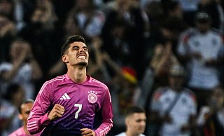 Deutschlands Kai Havertz jubelt nach dem Ausgleich zum 1:1. - Federico Gambarini/dpa