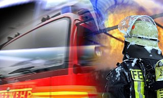Die Bielefelder Feuerwehren waren in Brackwede im Einsatz. - Gerald Dunkel