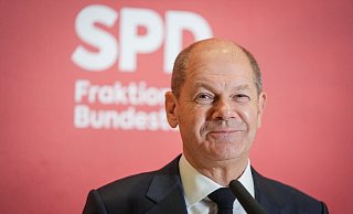 Olaf Scholz soll in der Nikolauswoche ab dem 6. Dezember zum Kanzler gewählt werden. - Foto: Kay Nietfeld/dpa