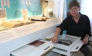 Designerin Ulrike Rosemeier hat die Präsentationen geplant. - Burkhard Battran