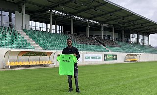 Ab jetzt im Häcker-Wiehenstadion zuhause: Neuzugang Ba-Muaka Simakala. - SVR