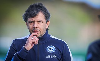 Samir Arabi, hier in einem Trainingslager des DSC Arminia Bielefeld in Benidorm, hat seinen ehemaligen Klub verklagt. - Sarah Jonek