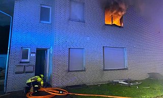 Die Flammen schlugen aus den Fenstern. - Freiwillige Feuerwehr Hiddenhausen