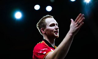 Lebruns Angstgegner: Der deutsche Tischtennis-Nationalspieler Benedikt Duda schlug Frankreichs Topstar erneut. - Eva Manhart/APA/dpa