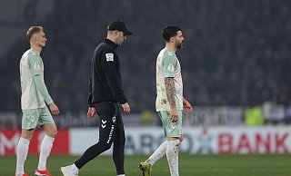 Werder Bremen hat in Bielefeld enttäuscht. - Friso Gentsch/dpa