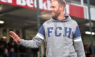 Daniel Brinkmann (38) gab am 8. November in der Partie beim SC Verl sein Debüt auf der Trainerbank des FC Hansa Rostock. - sport/presse/foto Dünhölter