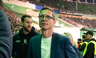 Arminias Sportchef Michael Mutzel war nach der Finalniederlage des DSC nur ein wenig enttäuscht. - Teresa Kroeger/RHR-FOTO