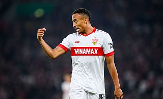Jamie Leweling wird dem VfB Stuttgart vorerst fehlen. - Tom Weller/dpa