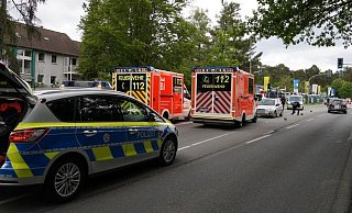 Wegen des Unfalls kam es zu Sperrungen. - Christian Mathiesen