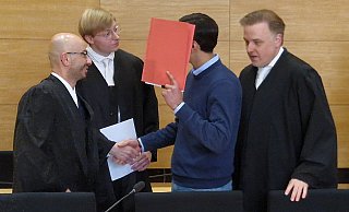 Der Angeklagte gab über seine Verteidiger eine Erklärung ab. - Ilja Regier