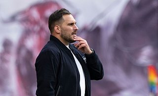 Leipzigs Trainer Saban Uzun wird den Club zum Saisonende verlassen. - Hendrik Schmidt/dpa