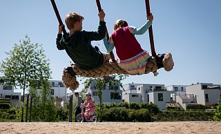 Die Gemeinde konzentriert sich auf die Entwicklung von besonders hochwertigen Spiel- und Bewegungsplätzen. - Symbolfoto: dpa