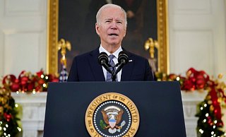 US-Präsident Joe Biden warnt Russland vor einer militärischen Aktion gegen die Ukraine. - Foto: Evan Vucci/AP/dpa