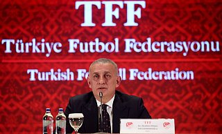 Hat Grund zur Sorge: Ibrahim Haciosmanoglu, Präsident des türkischen Fußballverbands. - Samet Yalcin/DIA Photo/AP/dpa