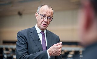 Friedrich Merz wirft der SPD vor, nur in alten Schablonen zu denken. - Michael Kappeler/dpa