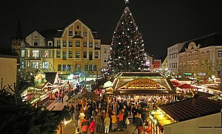 Der Herforder Weihnachtsmarkt soll auch in diesem Jahr stattfinden. - Frank-Michael Kiel-Steinkamp (Archivbild)