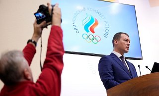 Für seine Doppelfunktion hat sich Degtjarjow den Segen von Präsident Putin geholt. - Pavel Bednyakov/AP/dpa