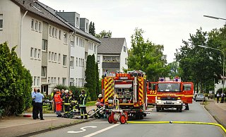 Rund 35 Einsatzkräfte waren vor Ort. - Christian Mathiesen
